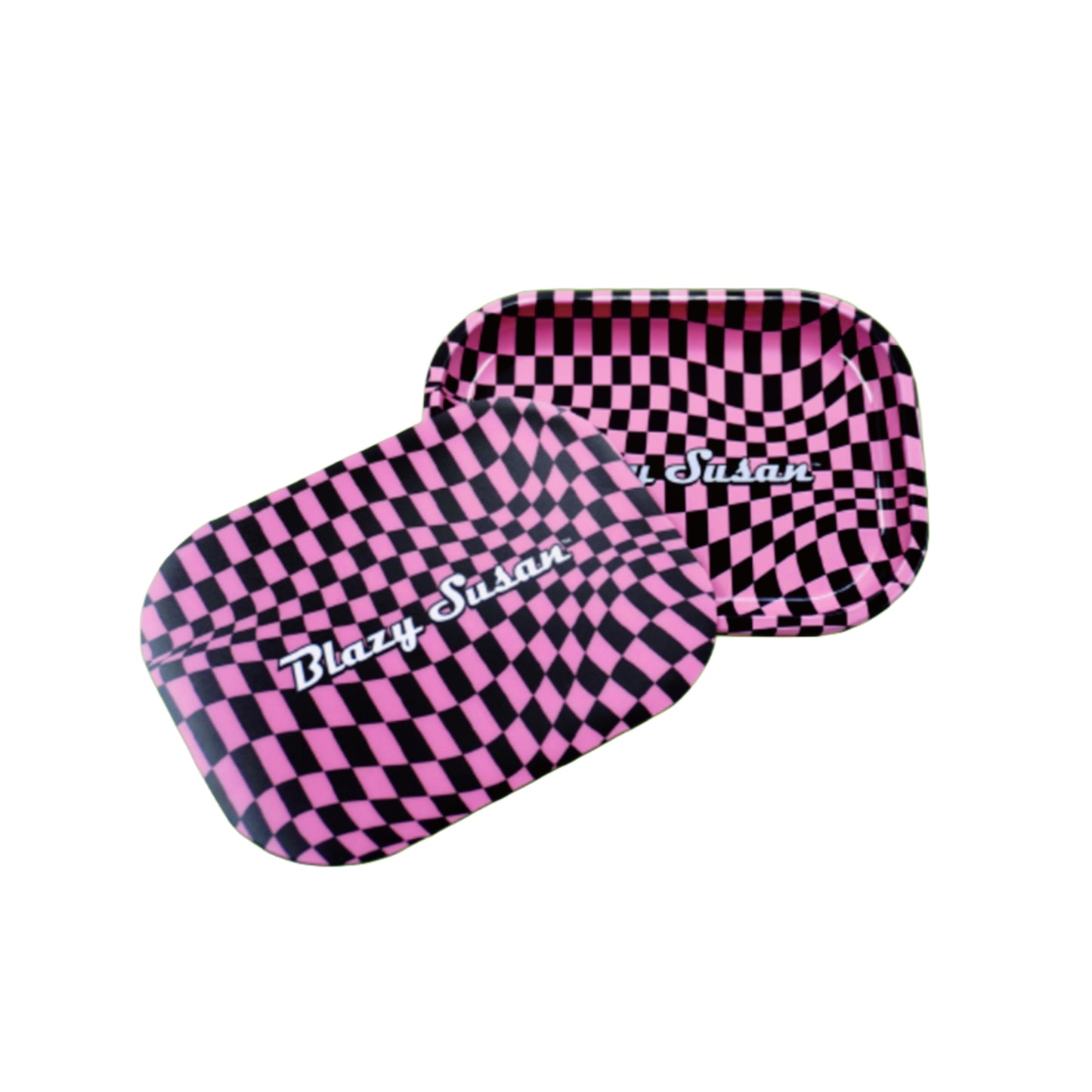 Blazy Susan Charola con Tapa Chica Checkers