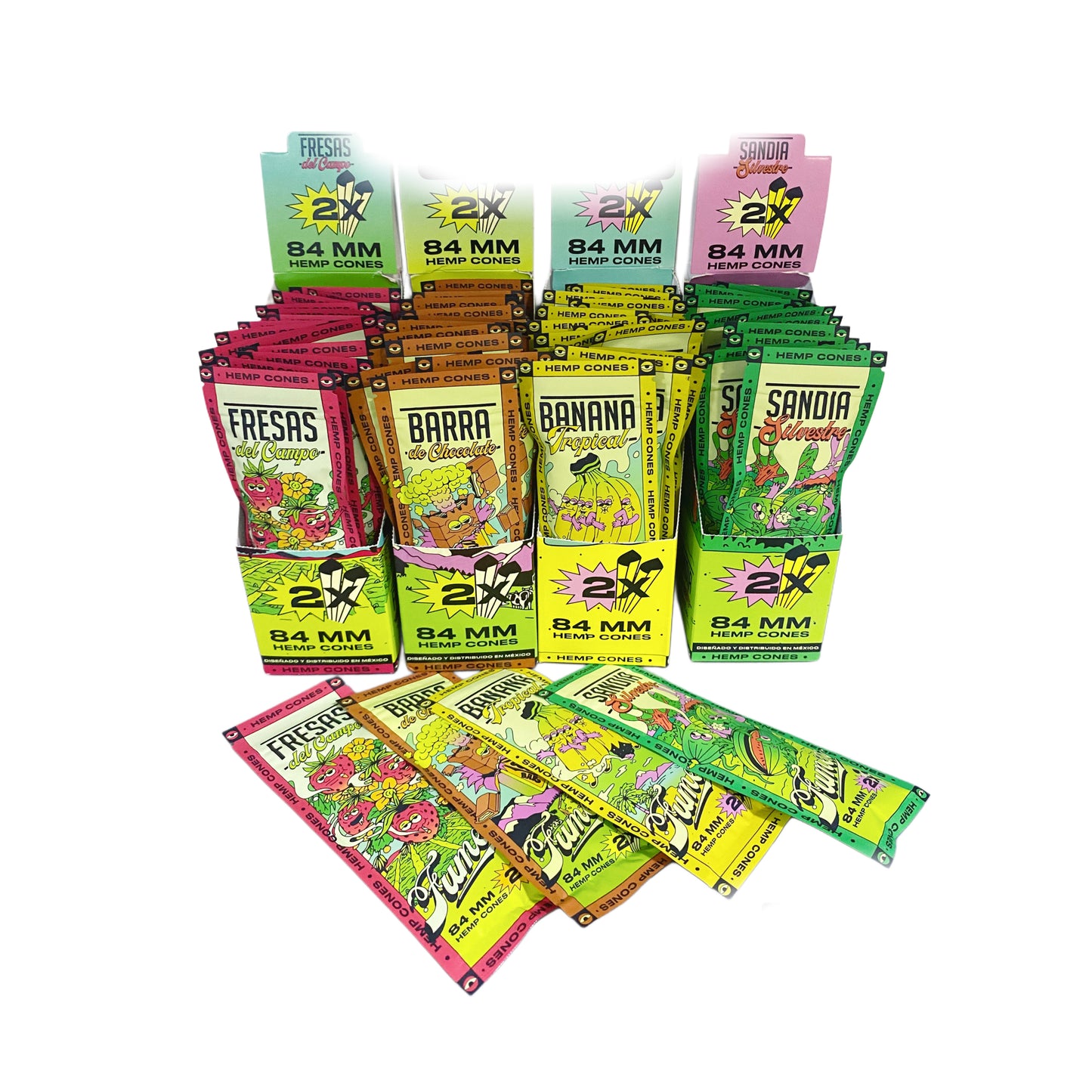 Fumex Conos 84mm Caja Surtida