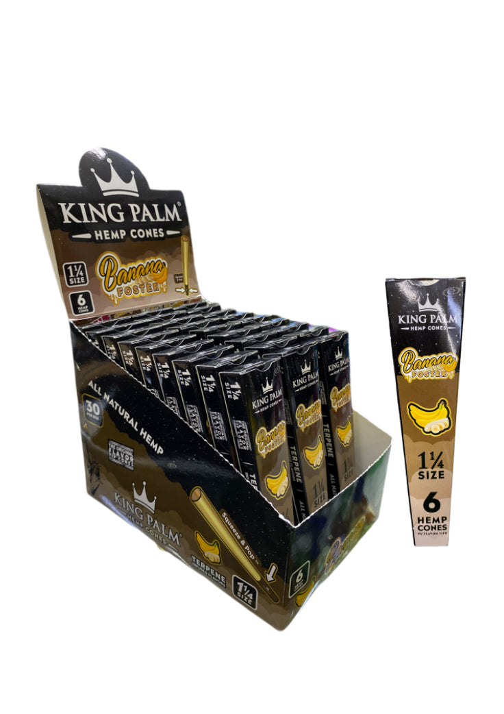 King Palm Cono X6 Banana 1 1/4