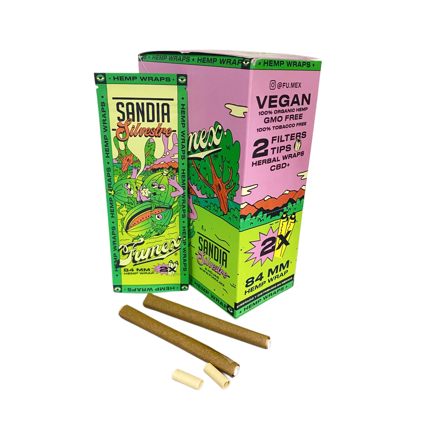Fumex Wraps Hemp Sandia