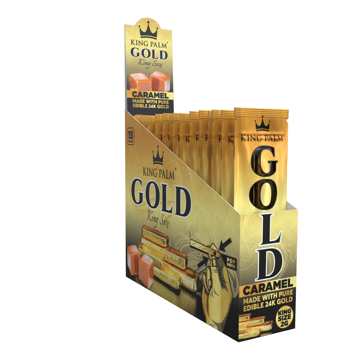 King Palm Gold Caramel King Size