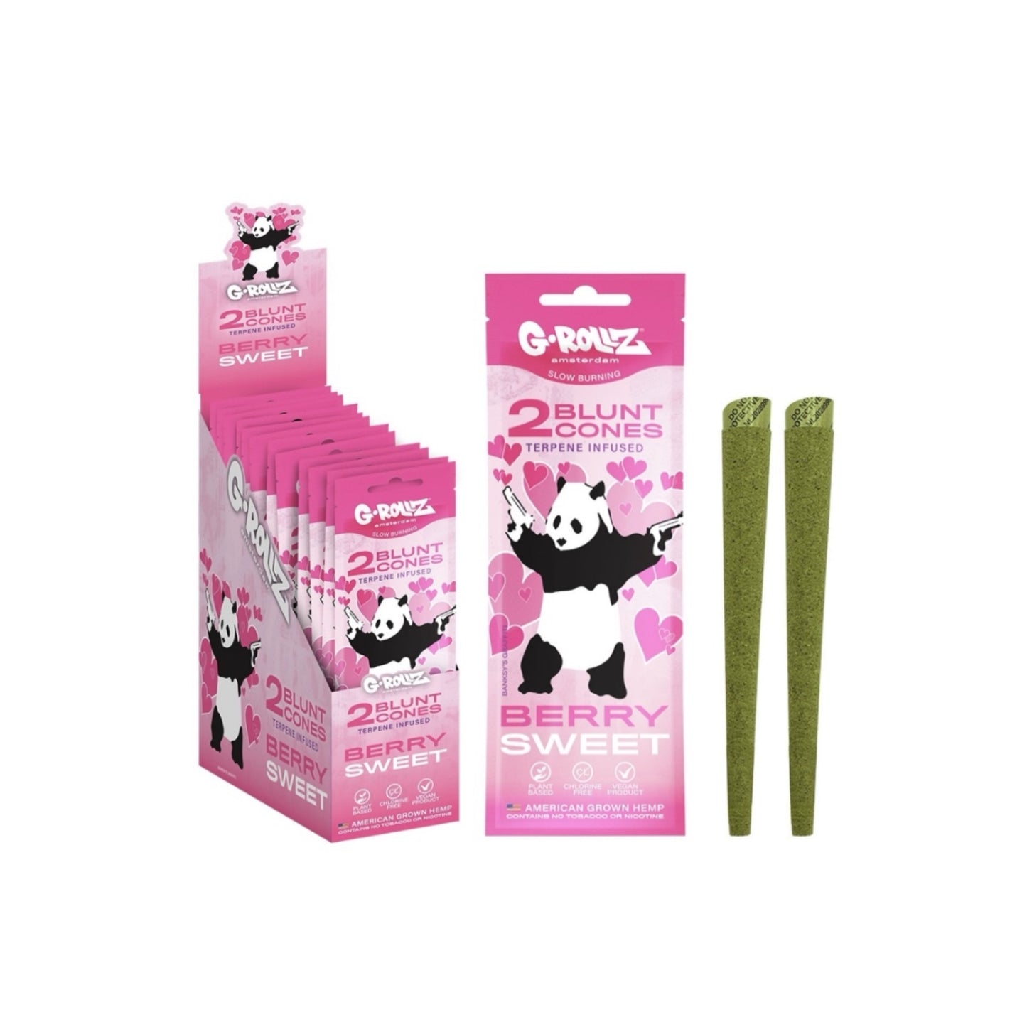 Grollz Terpenos Cones Berry Sweet