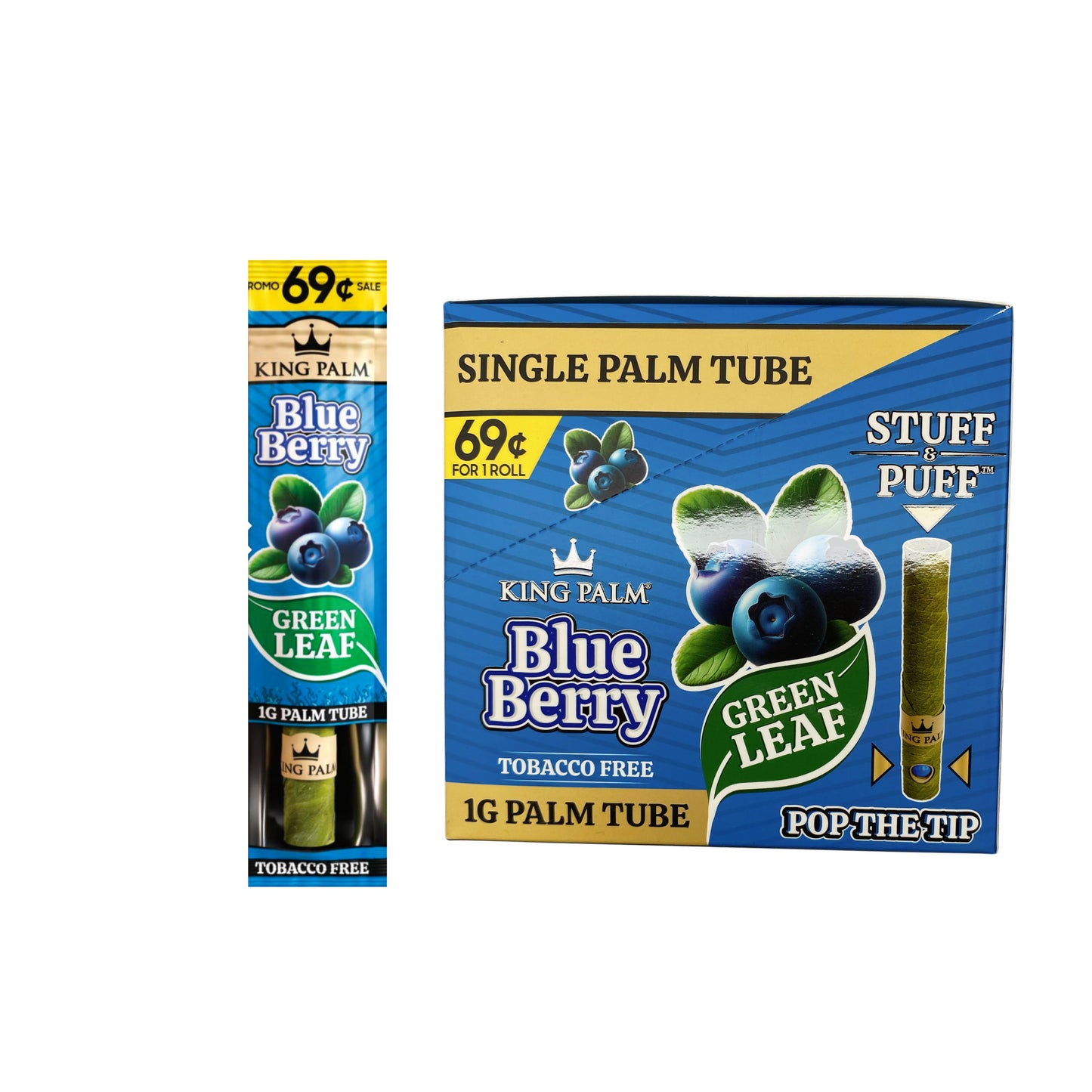 King Palm Individual Blueberry