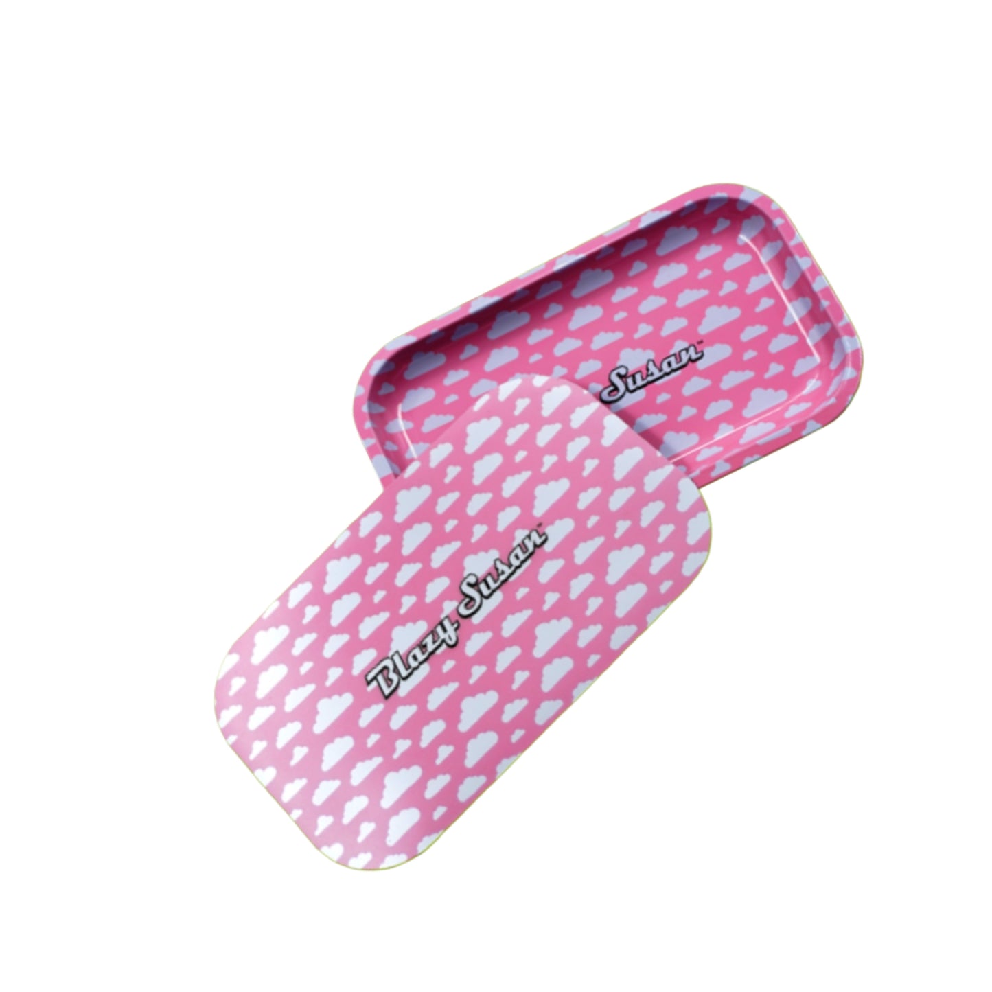 Blazy Susan Charola con Tapa Mediana Pink Clouds