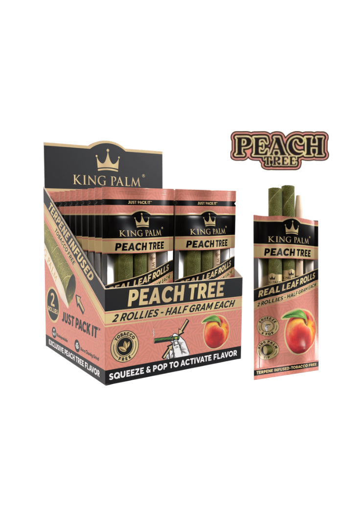 King Palm Rollie 2 Peach Tree