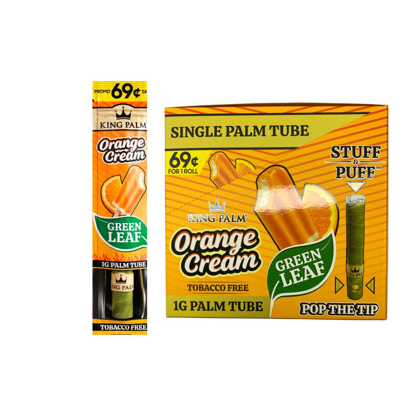 King Palm Individual Orange Cream
