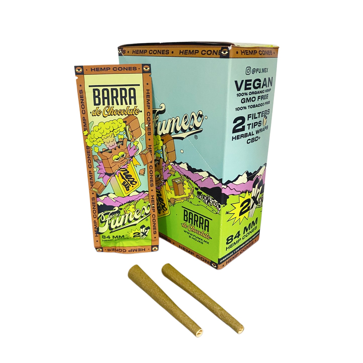 Fumex Conos Chocolate 84mm