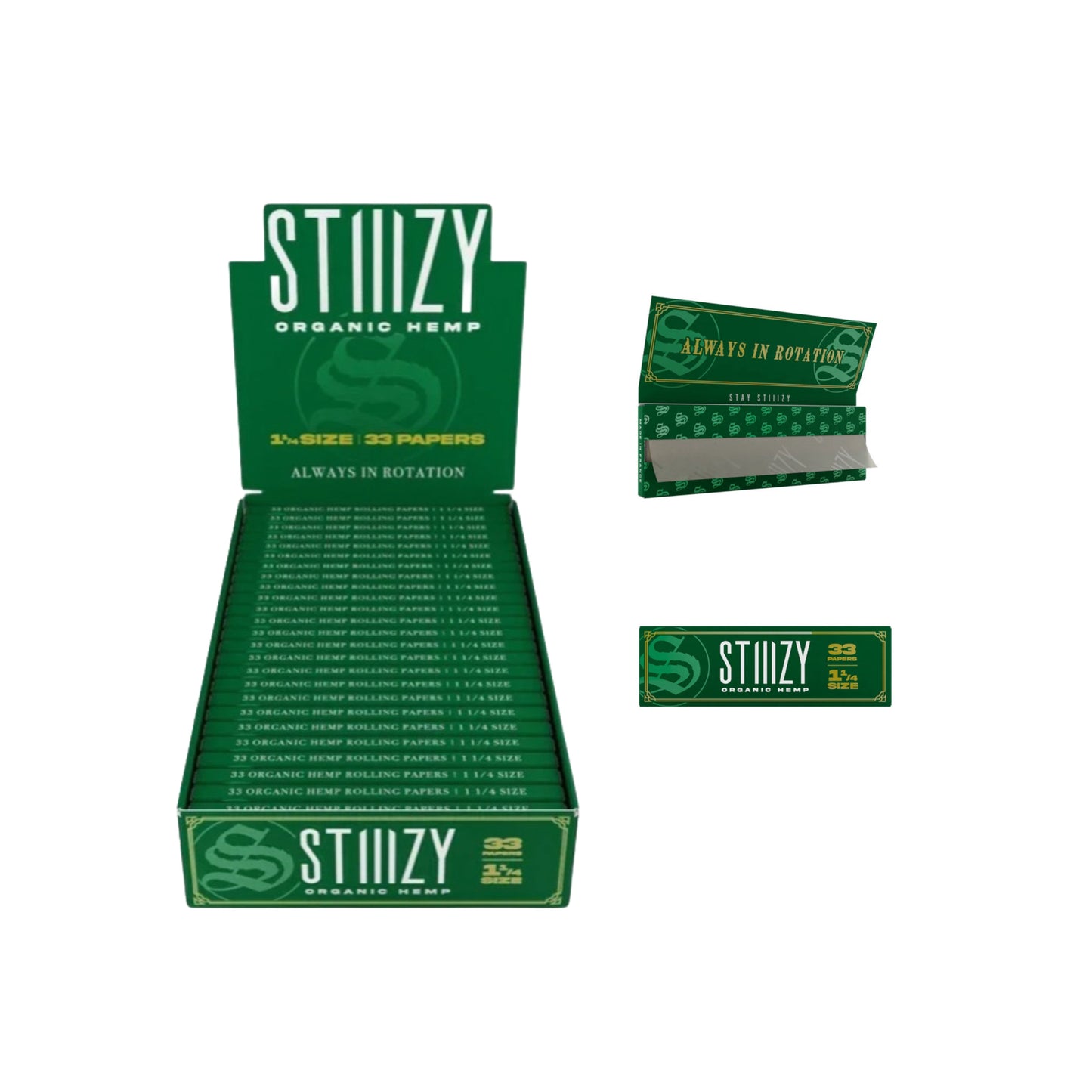 StIIIzy Organic Hemp 1 1/4