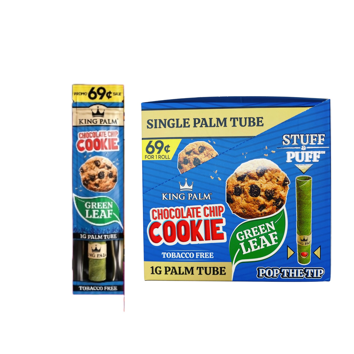 King Palm Individual Chocolate Chip Cookies