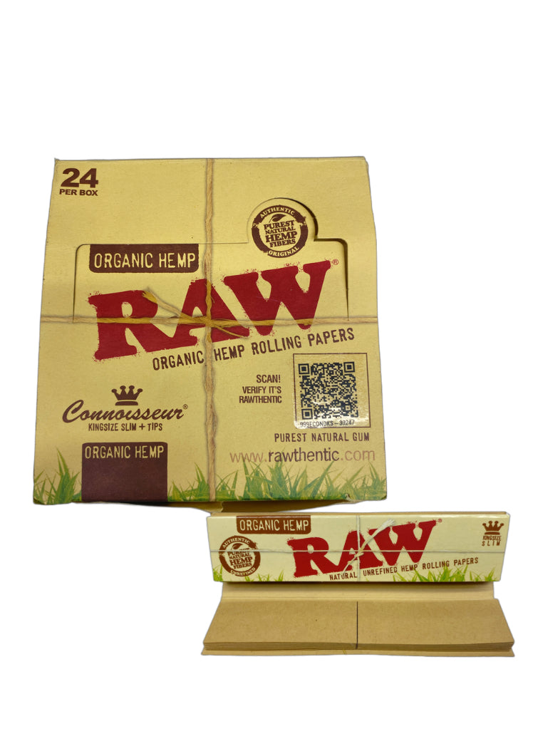 Raw Organic Hemp Connoisseur King Size