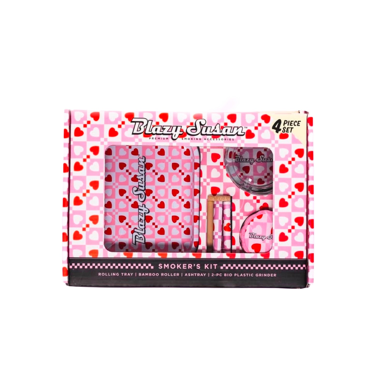 Blazy Susan Smokers Kit Heart Checkers
