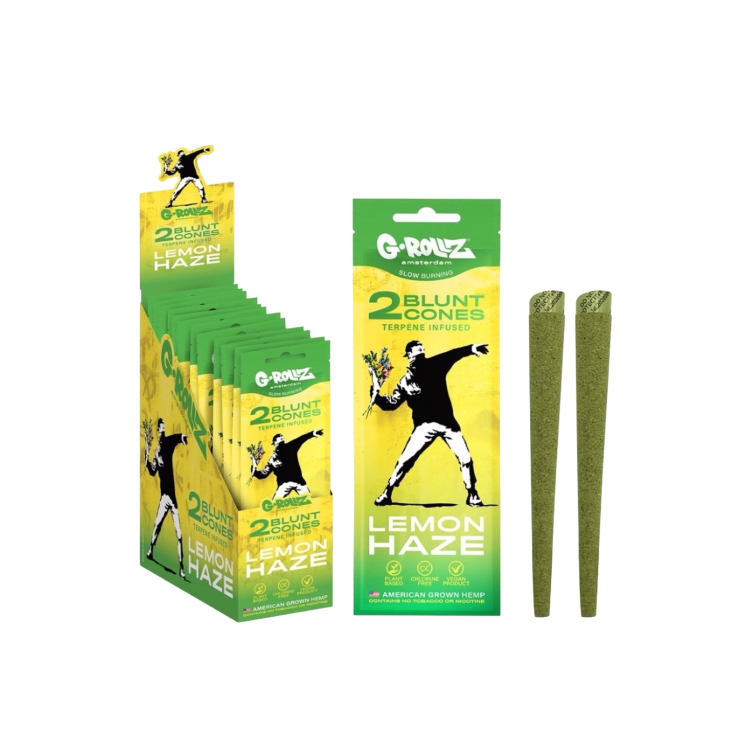 Grollz Terpenos Cones Lemon Haze