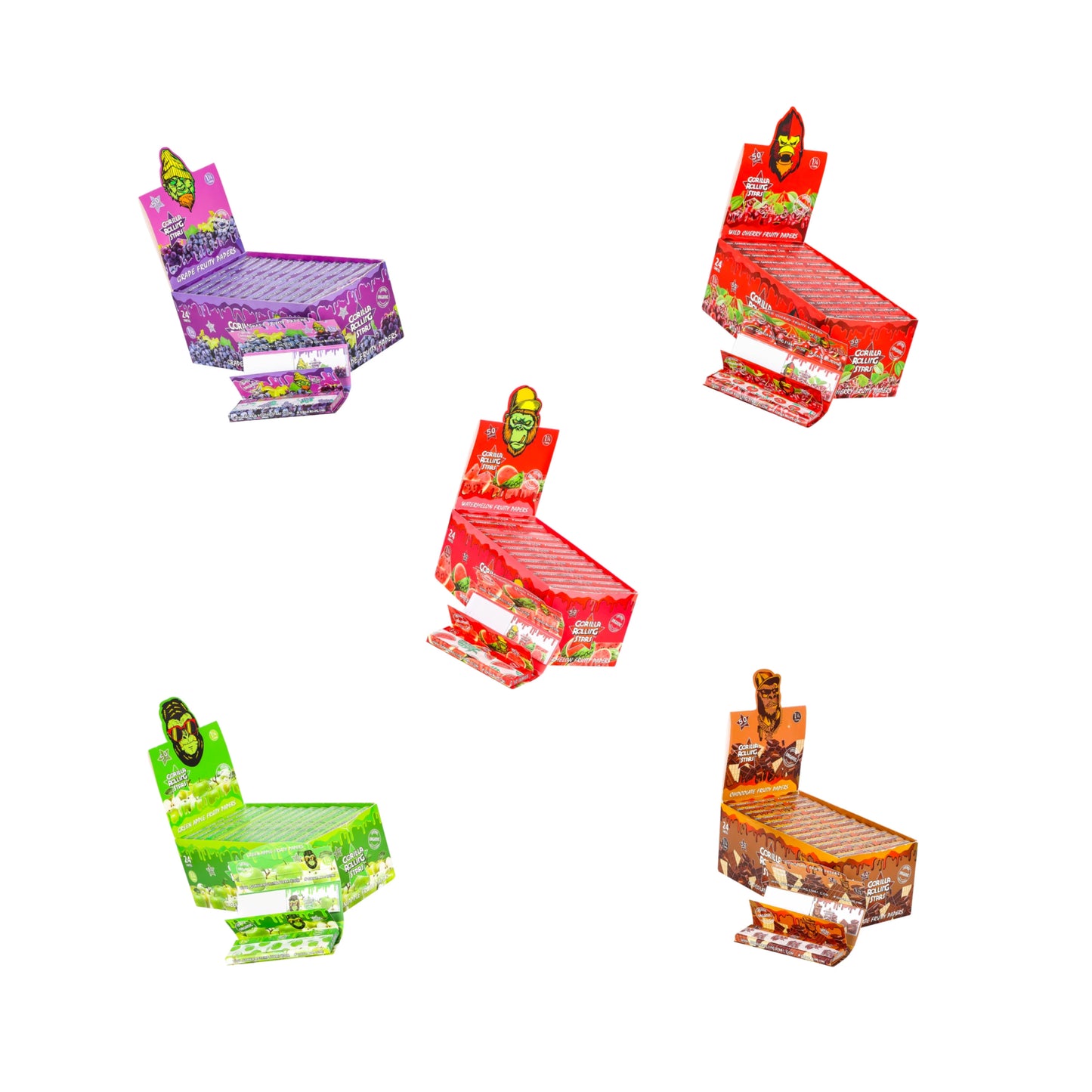 Gorilla Star Sabor + Tips Caja Surtida