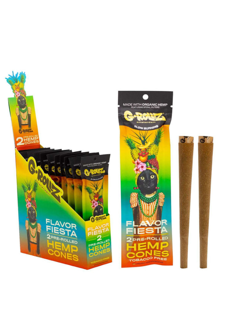 Grollz Hemp Cones Flavor Fiesta