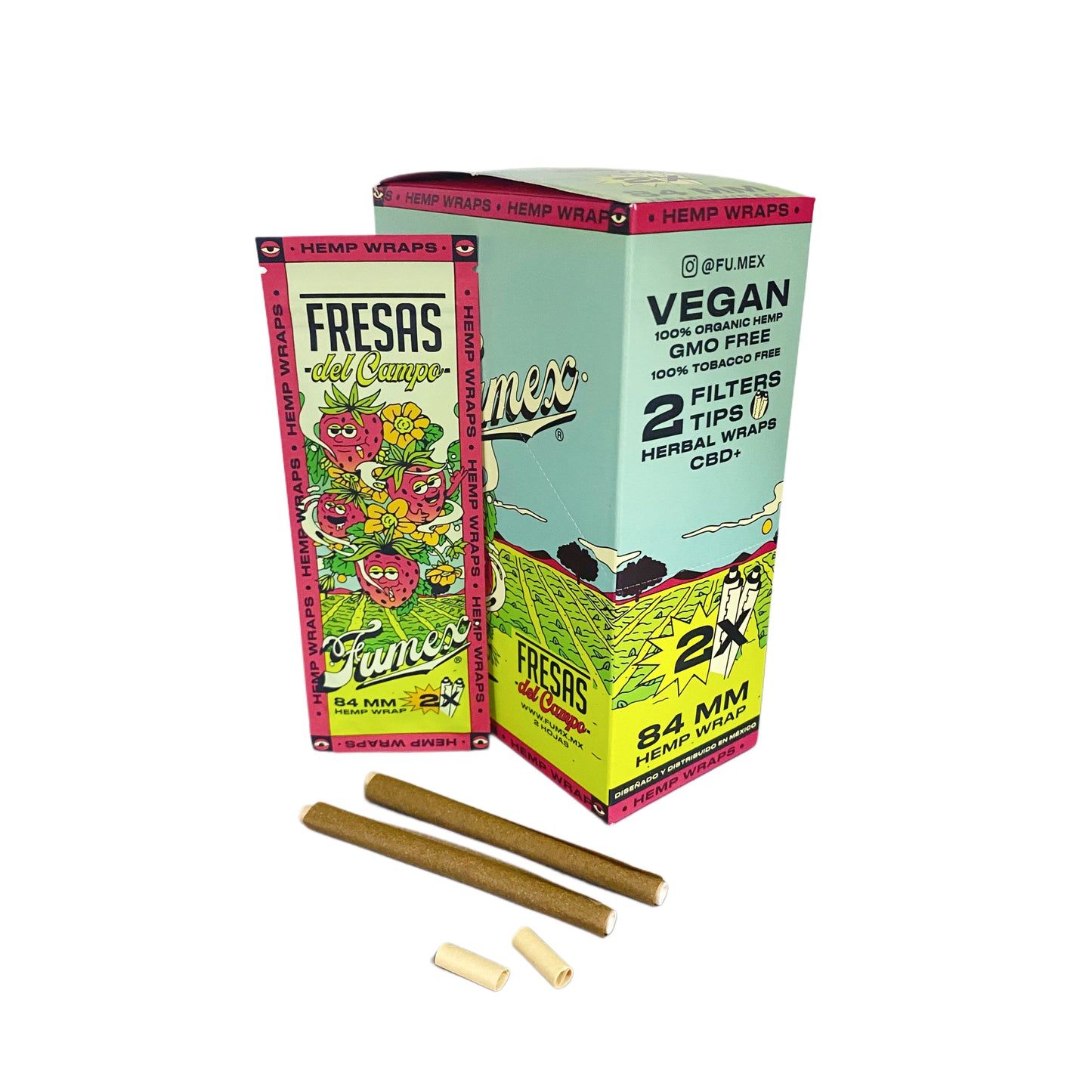 Fumex Wraps Hemp Strawberry