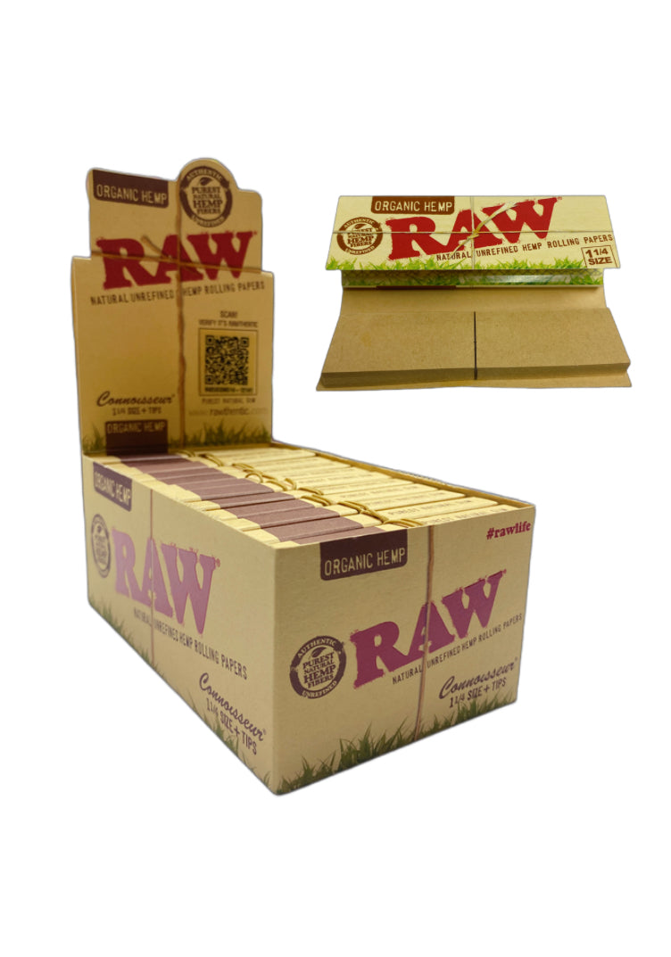 Raw Organic Hemp Connoisseur 1 1/4