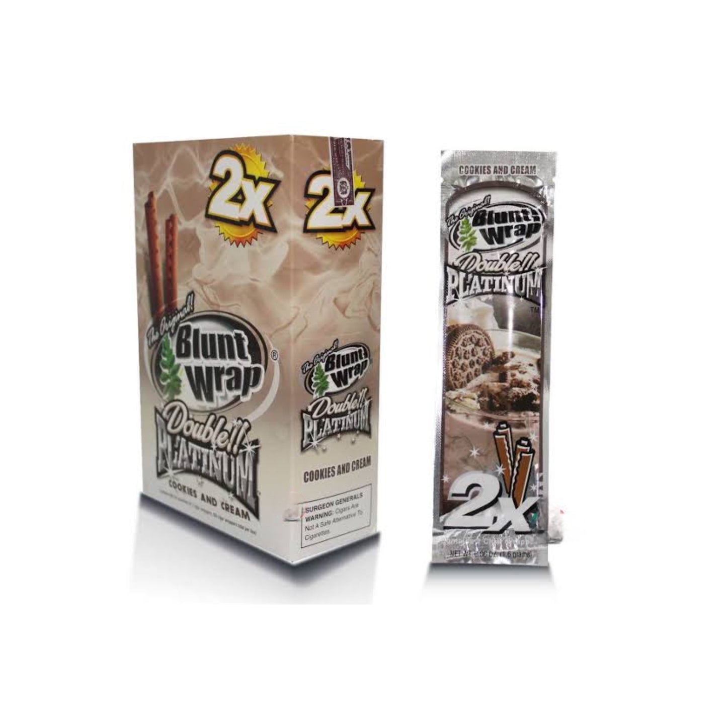 Blunt Wrap Platinum X2 Cookies & Cream