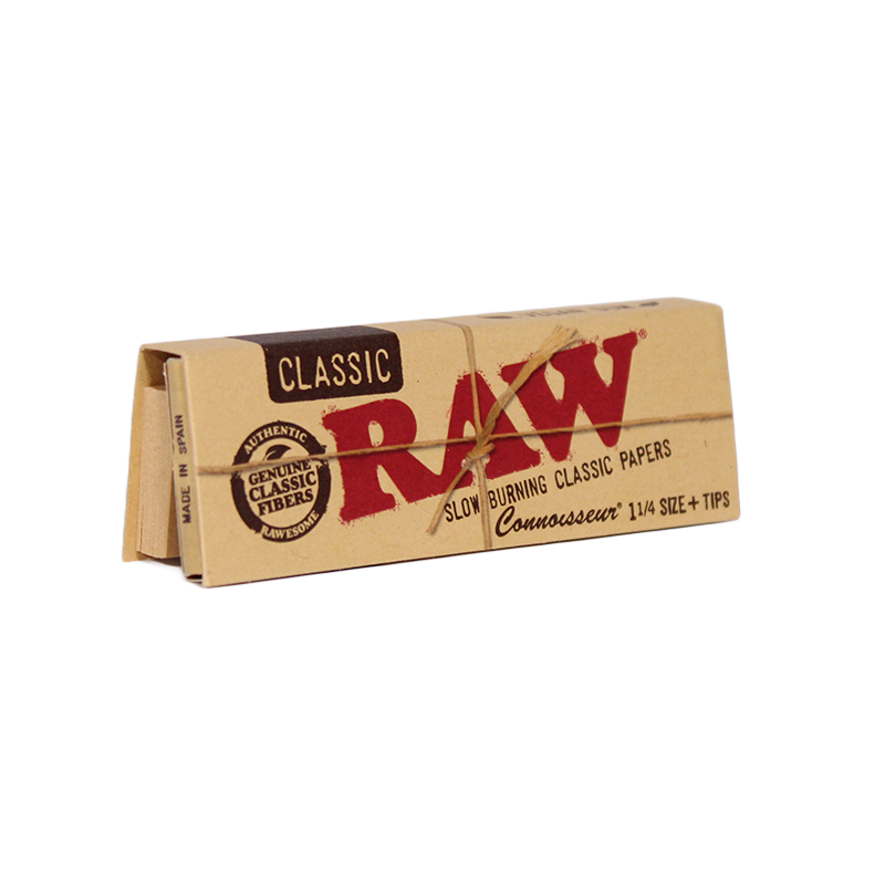 Raw 1 1/4 con filtros