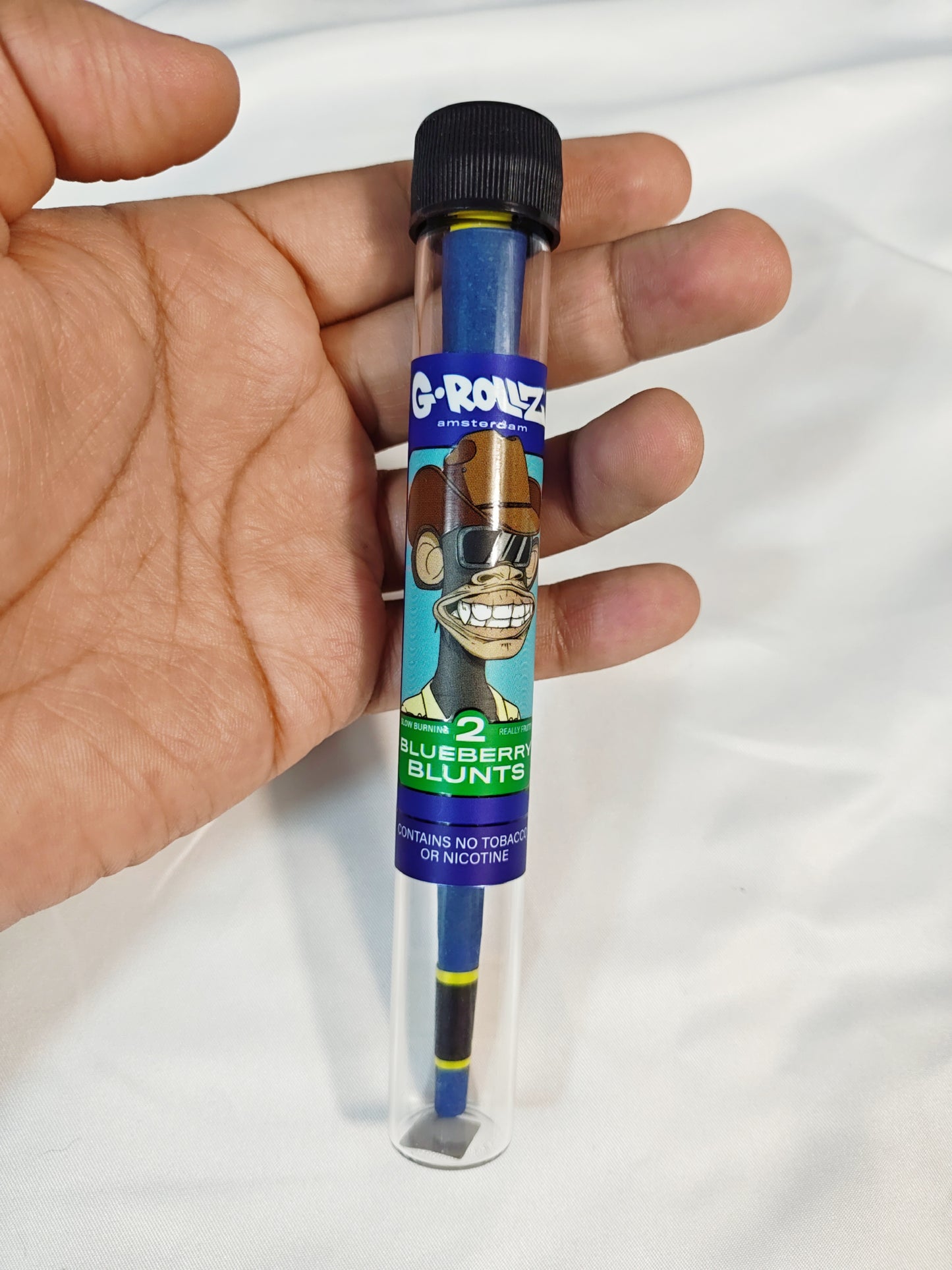 Grollz Conos Terpenos Tubo Blueberry