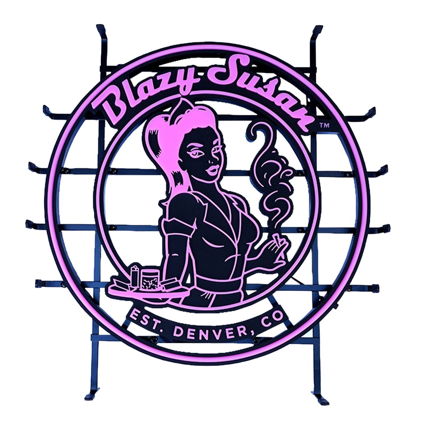 Blazy Letrero Silueta neon