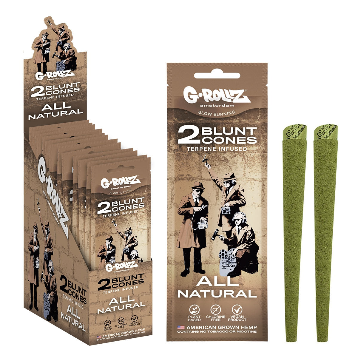 Grollz Cono Terpenos Natural
