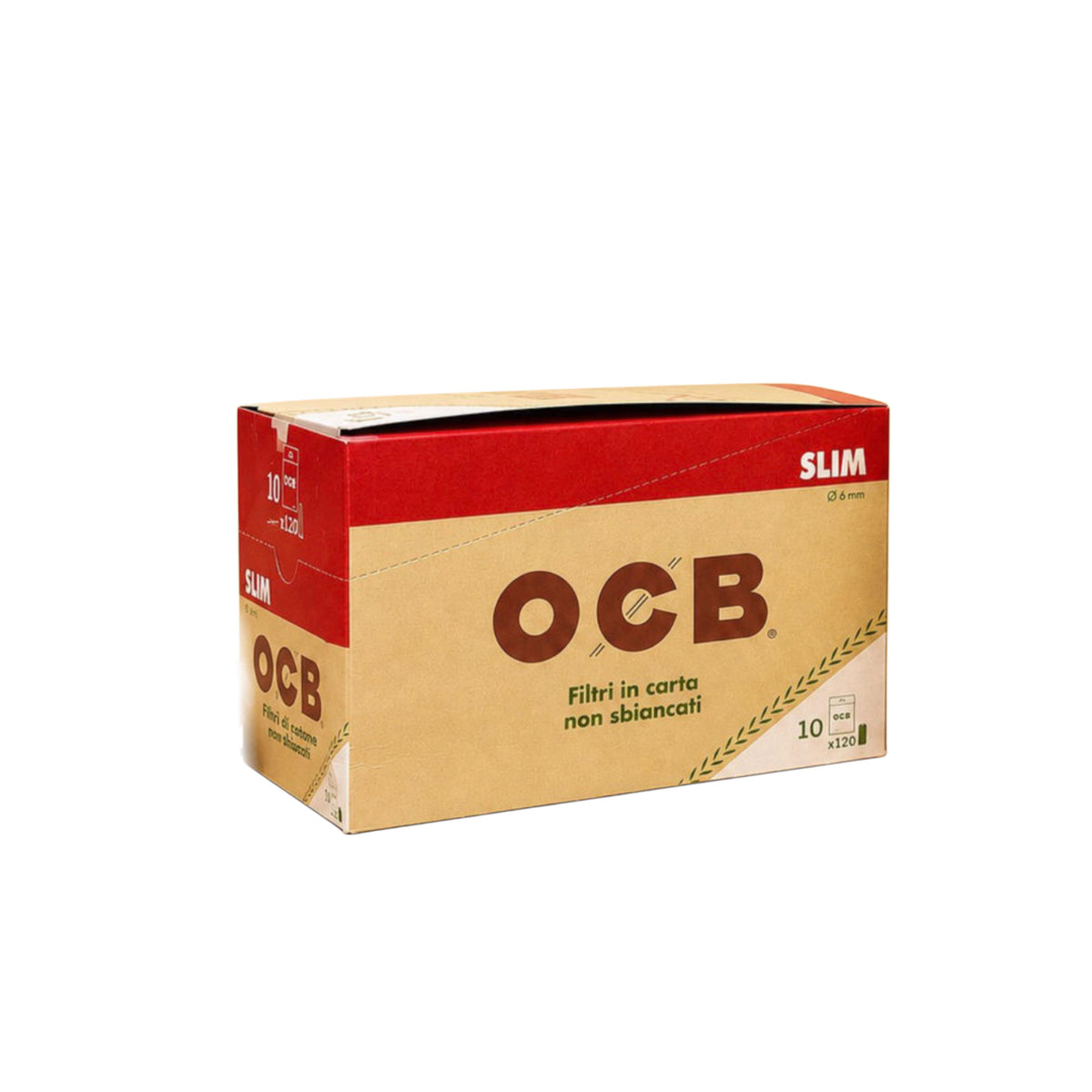 Ocb filtros slim algodón