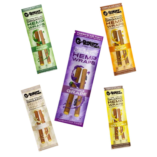 Grollz Organic Pre Rolled Caja Surtida