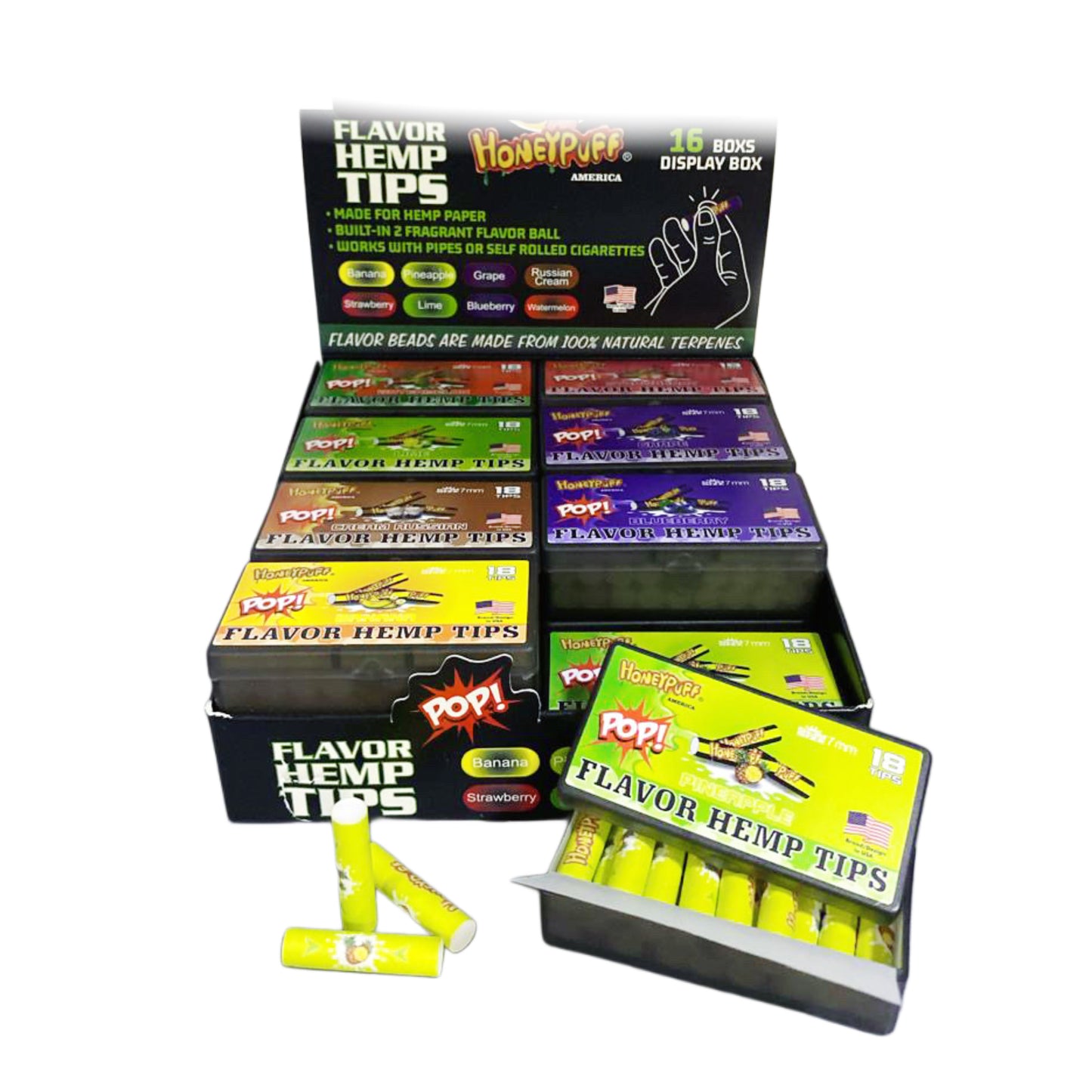 Honey Puff Tips Pop