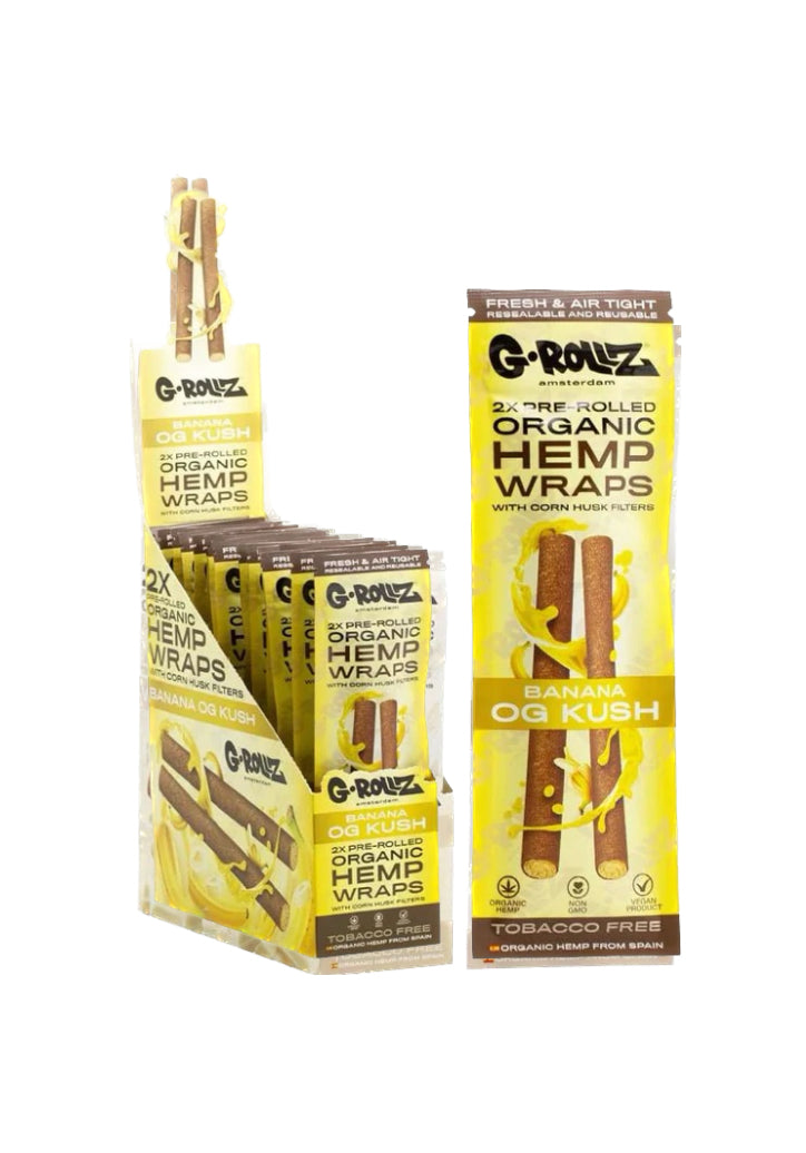 Grollz Organic Pre Rolled Banana OG Kush