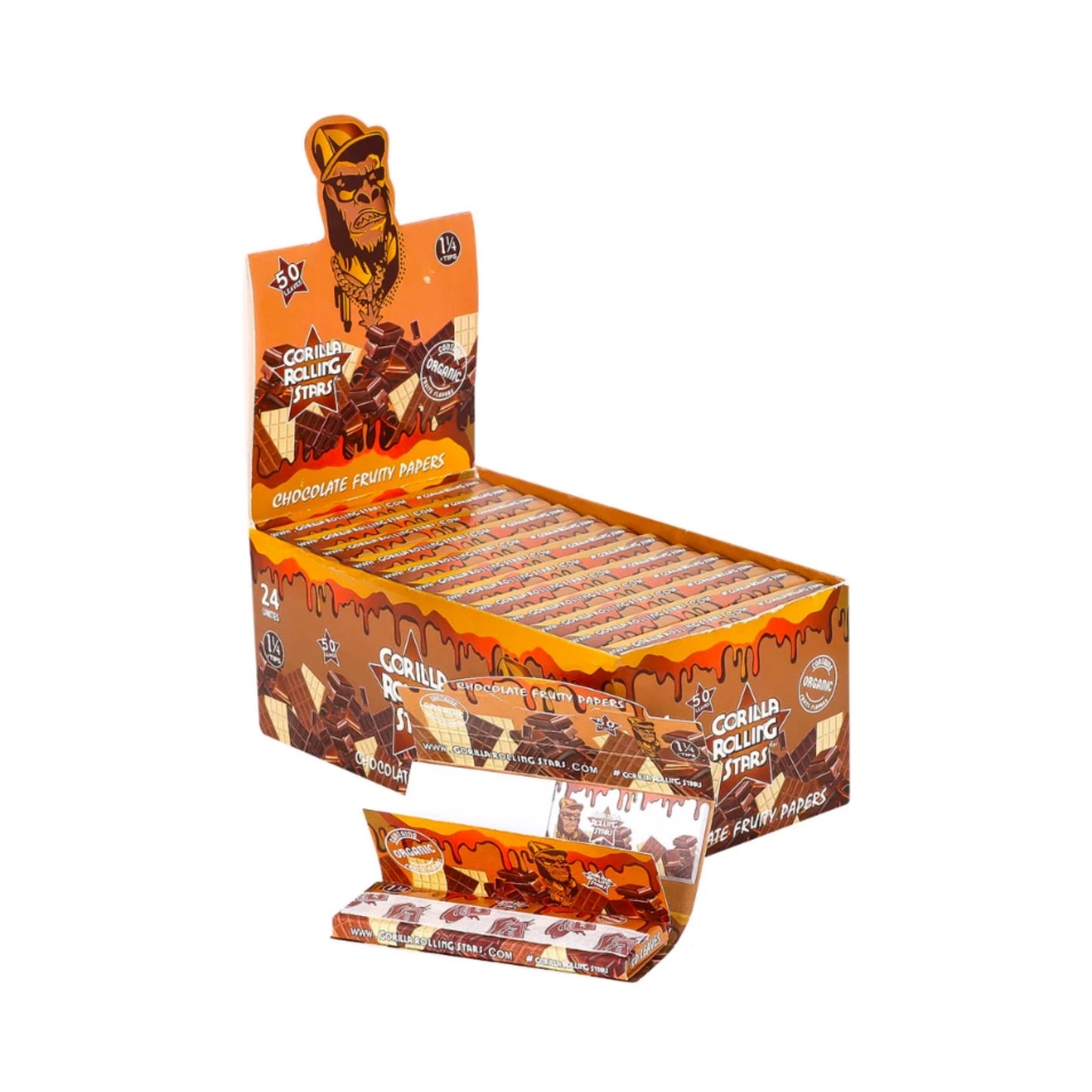 Gorilla Star Sabor Chocolate  1 1/4 + Tips