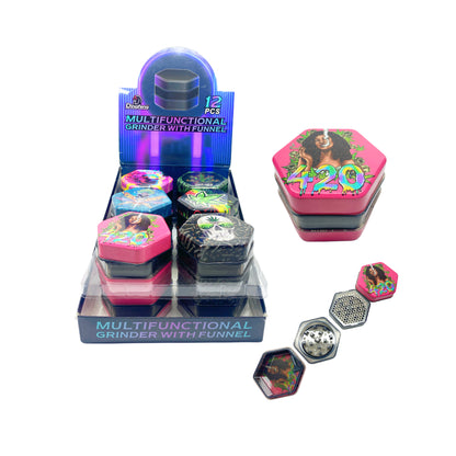 Grinder Hecagonal 60mm