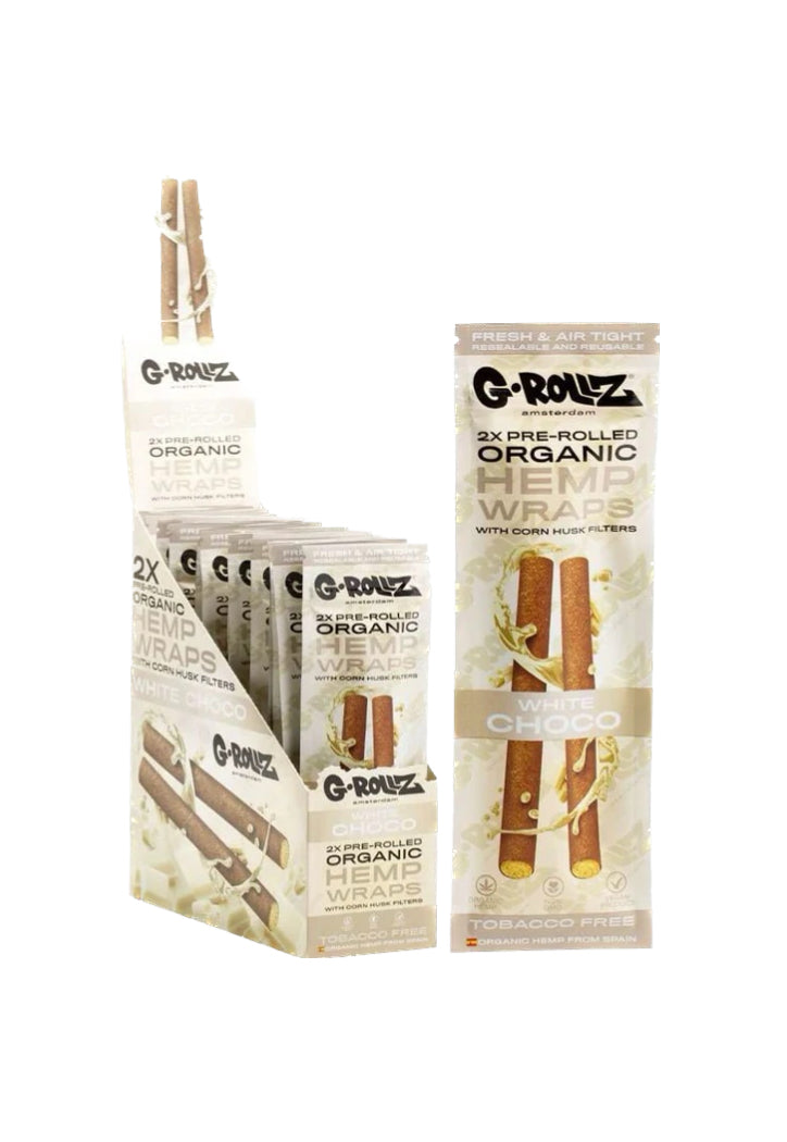 Grollz Organic Pre Rolled White Chocolate