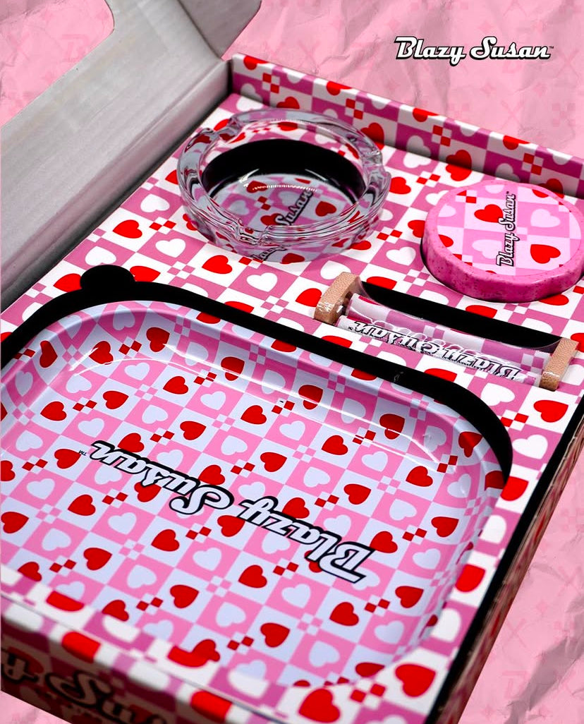 Blazy Susan Smokers Kit Heart Checkers