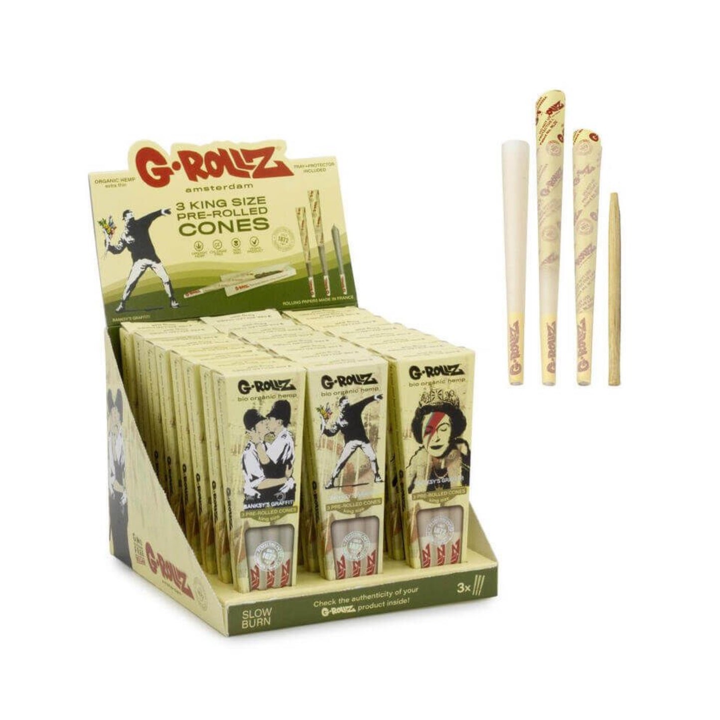 Grollz Conos Hemp King Size
