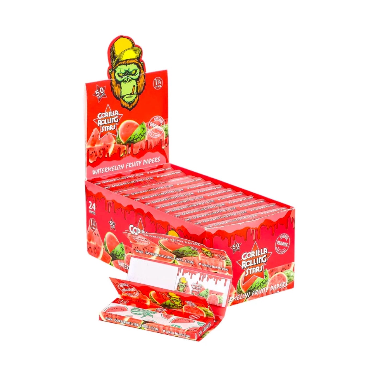 Gorilla Star Sabor Sandia + Tips 1 1/4