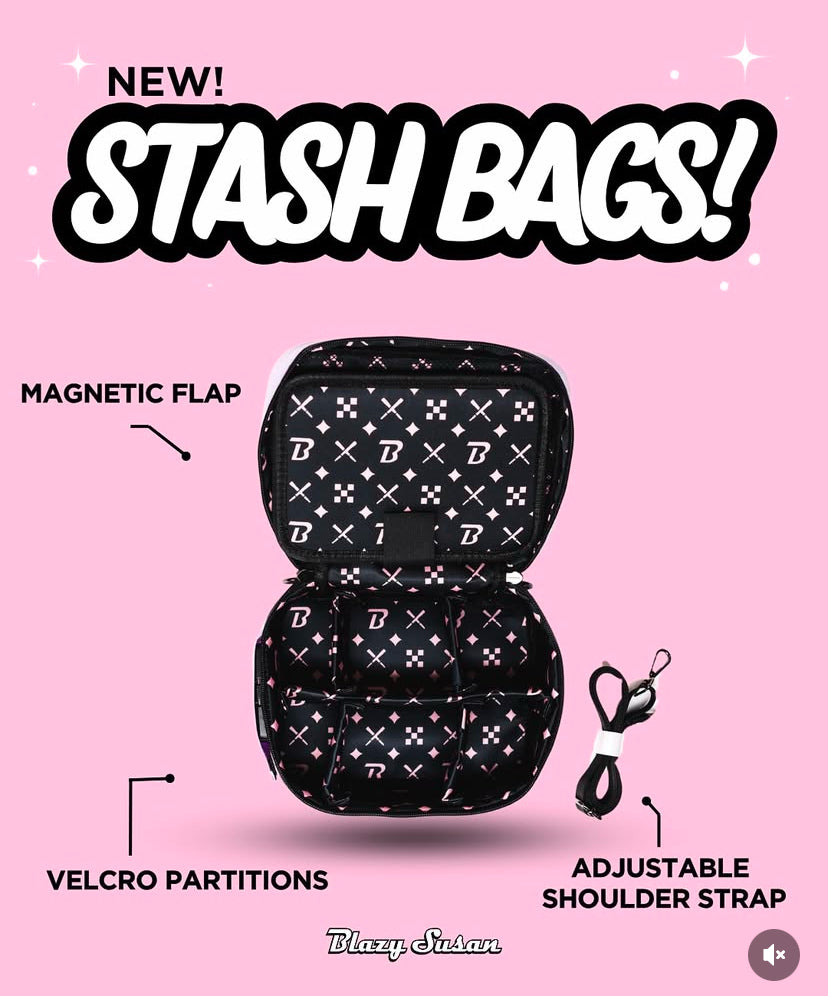 Blazy Susan Stash Bag Black
