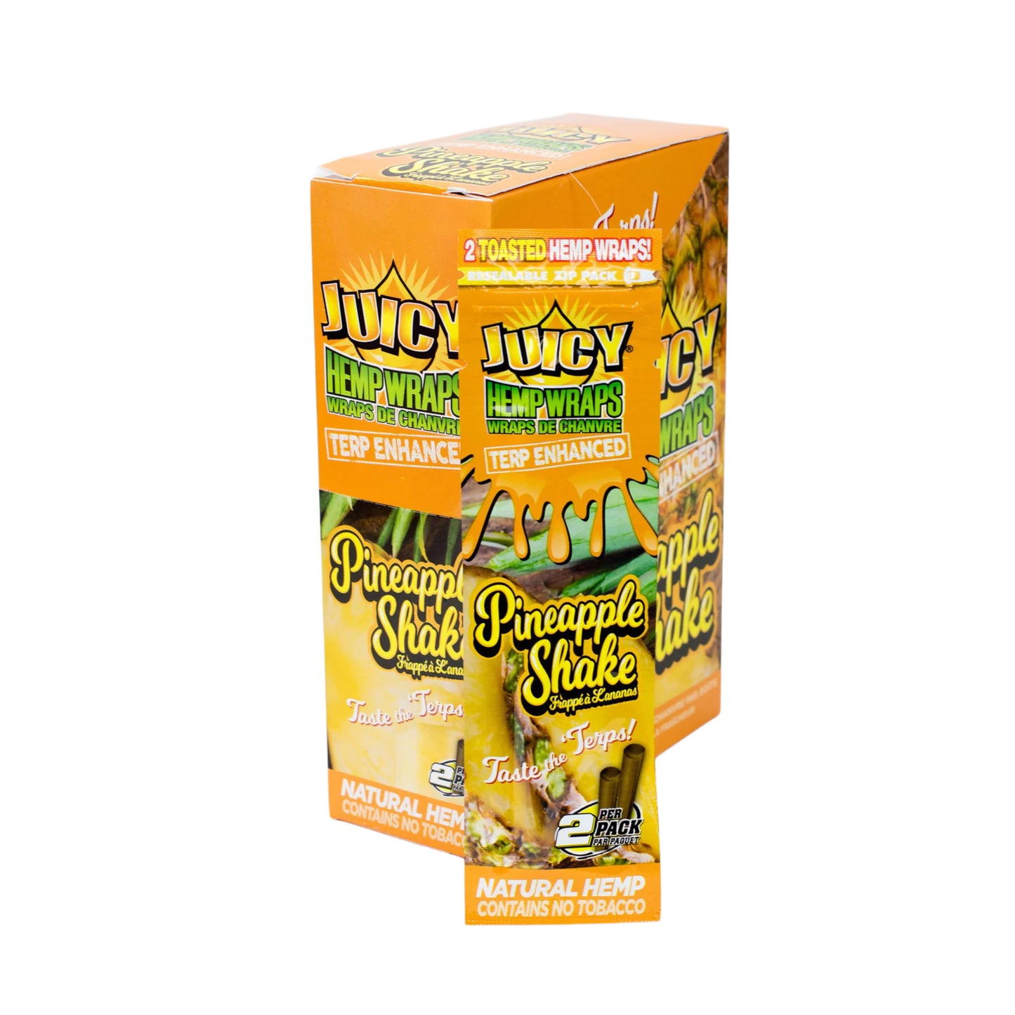 Juicy Jays Wraps Pineapple Shake