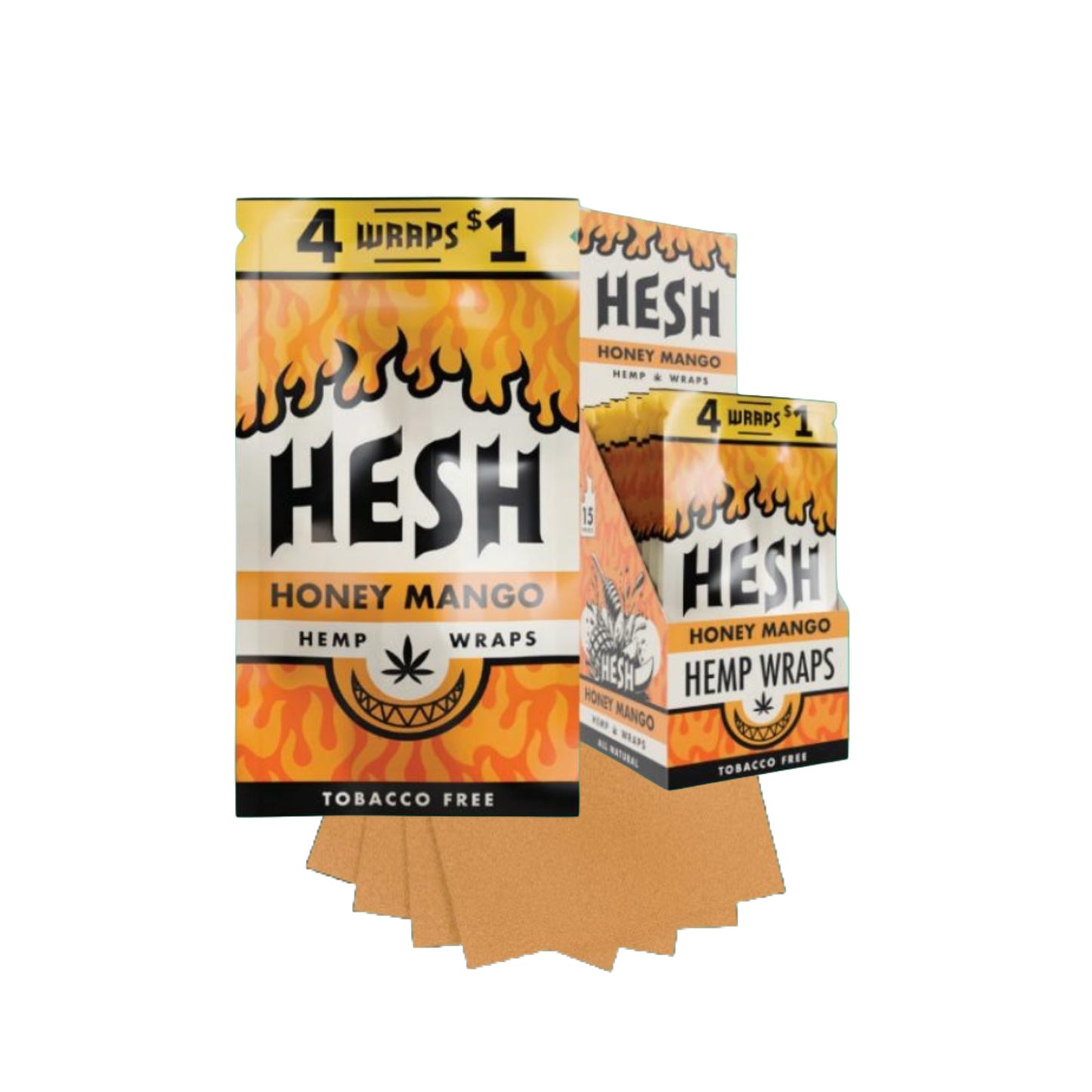 Hesh Hemp Wraps Honey Mango