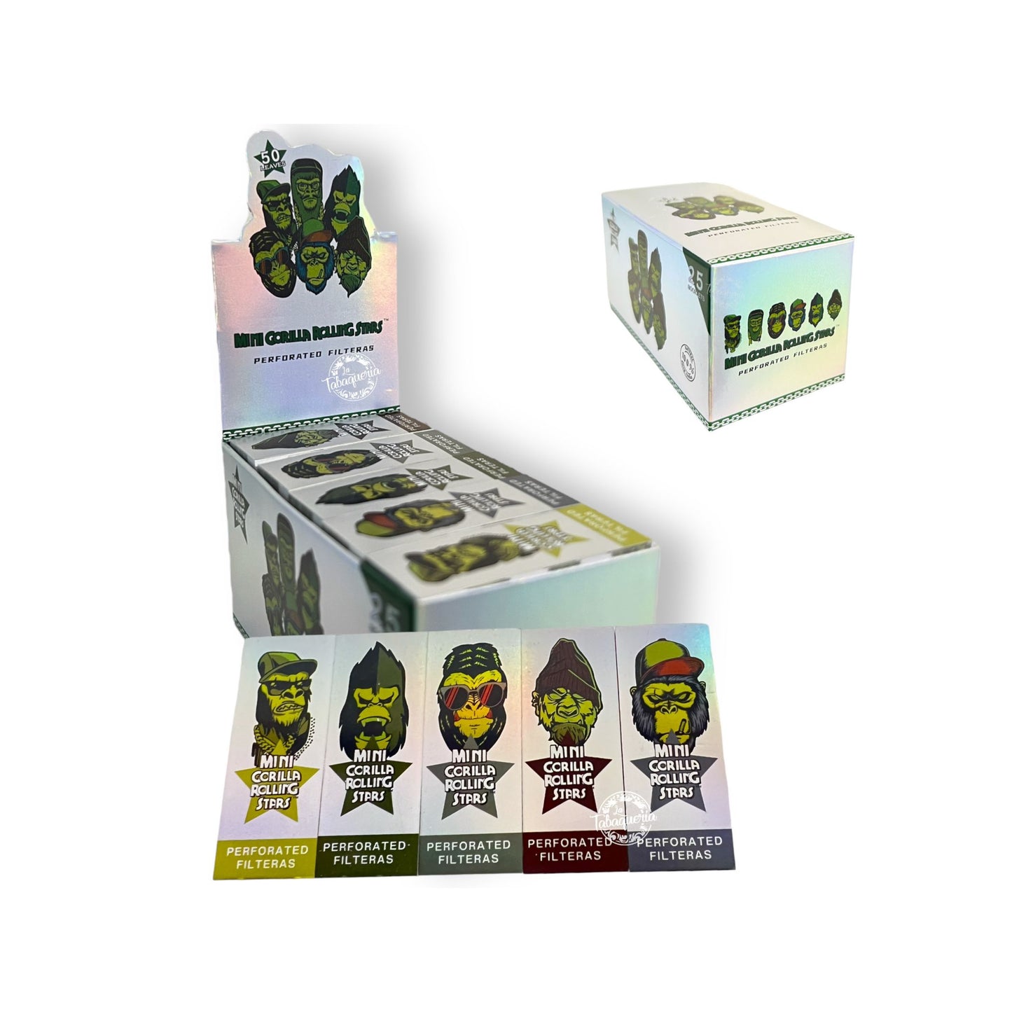 Gorilla Star Tips Silver