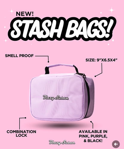 Blazy Susan Stash Bag Black