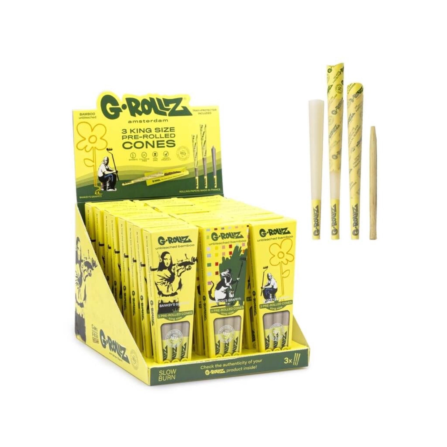 Grollz Conos King Size Bamboo