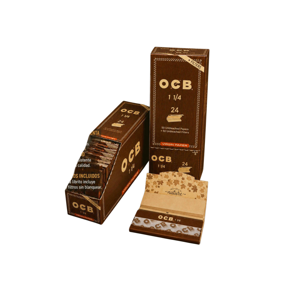 Ocb 1 1/ 4 con filtros