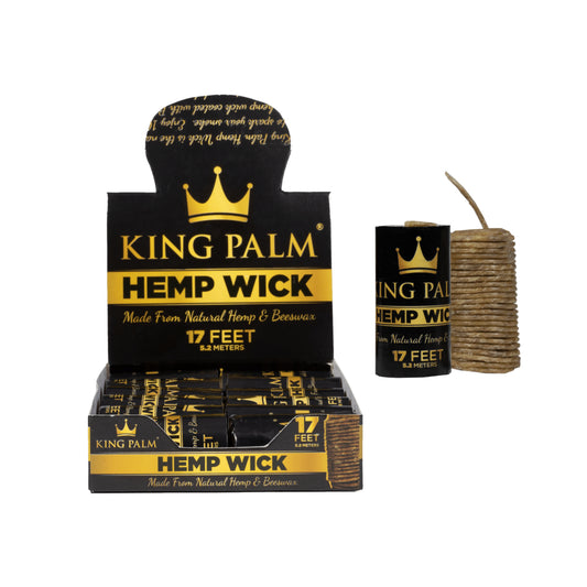King Palm Hemp Wick