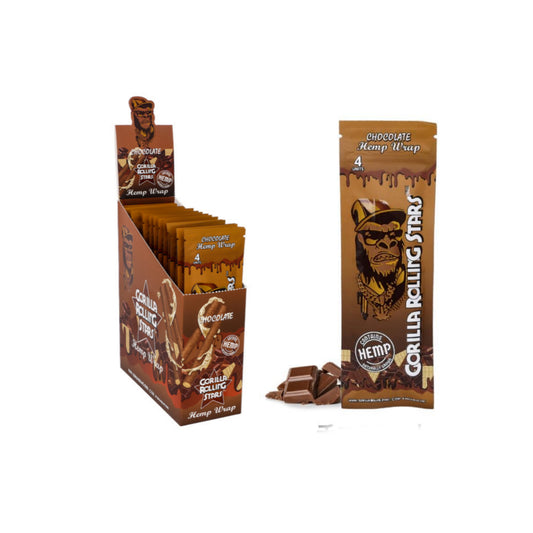 Gorila Star Hemp Wrap Chocolate