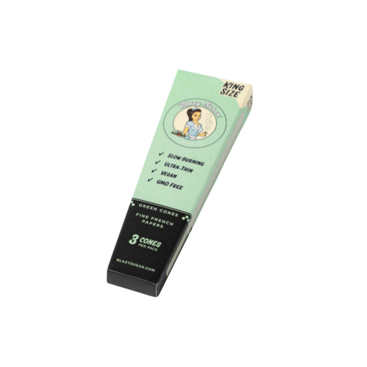 Blazy Conos Verde King Size X3