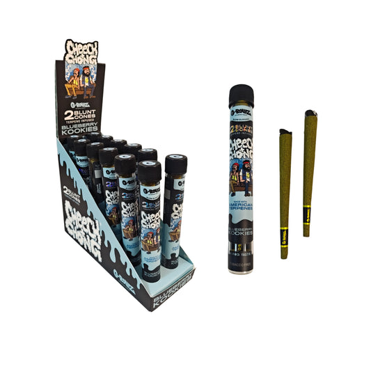 Grollz Conos Terpenos Tubo Blueberry Cookies