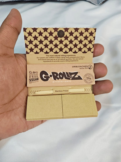 Grollz Unbleached + Tips 1 1/4
