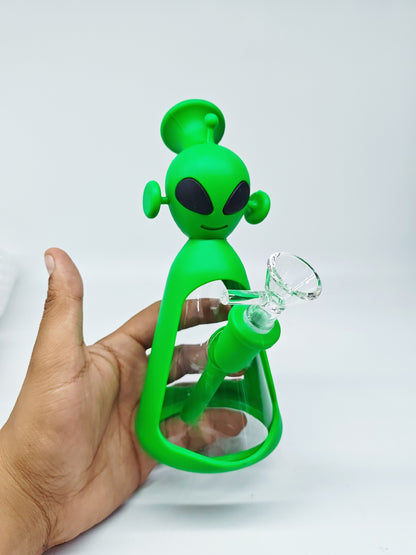 Bong Silicon Alien