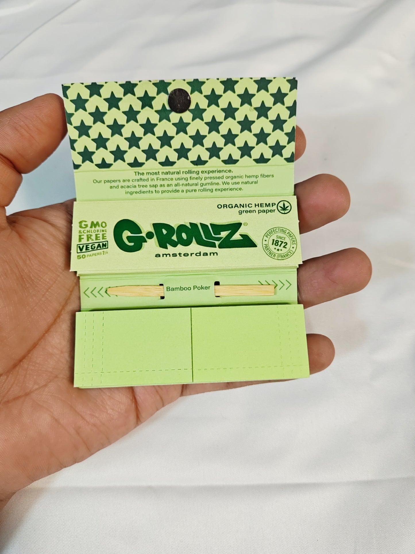 Grollz Organic Hemp + Tips 1 1/4