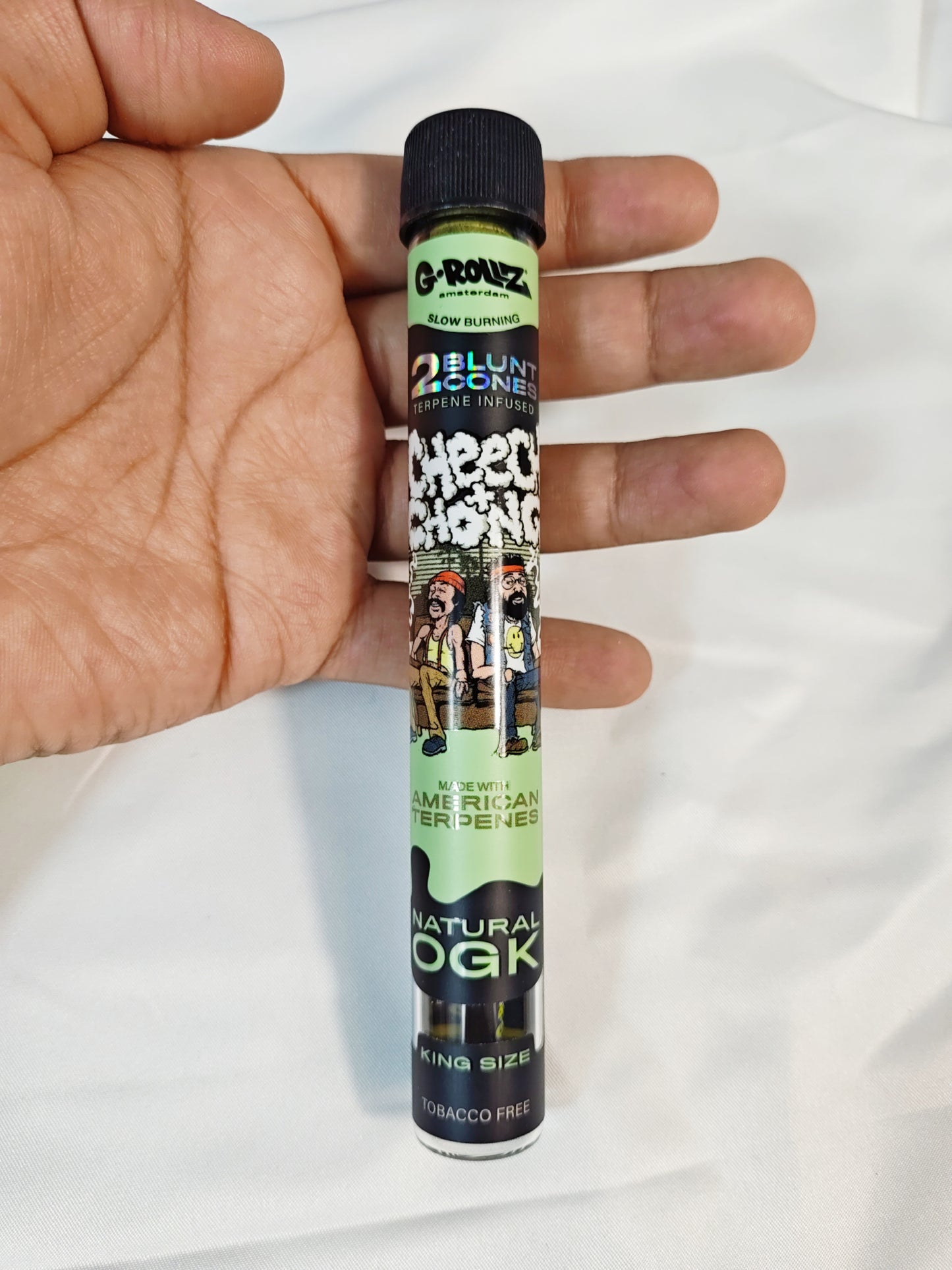 Grollz Conos Terpenos Tubo Natural OGK